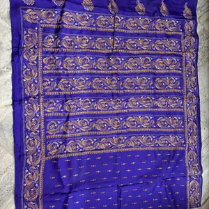 Pure Silk Kantha Saree