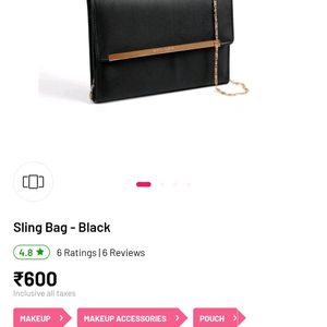 Myglamm Manish Malhotra Sling Bag 👜