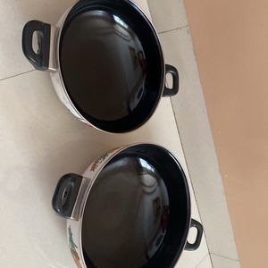 Combo Of 2 Kadai One Big Size And Small