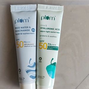 Pack Of 2 Plum Mini Sunscreen