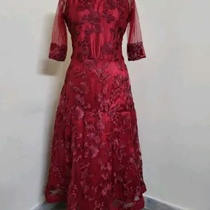 Maroon Gown