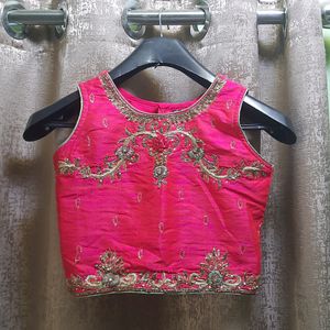 Pink Lehenga Choli for kids