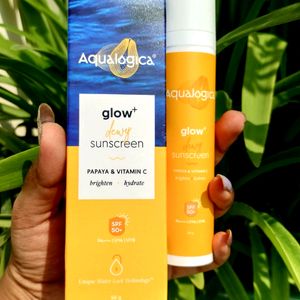 Aqualogica Glow+ Dewy Sunscreen - 50g