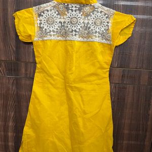 Yellow Kurta