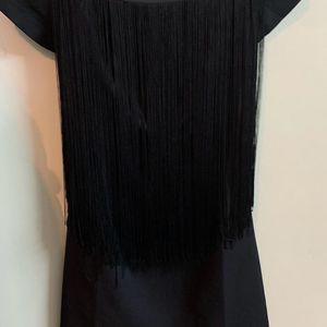 ZARA MINI BLACK BODYCON DRESS