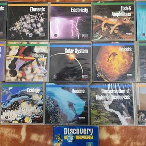 Set Of Discovery Channel Encyclopedia CDs (30)