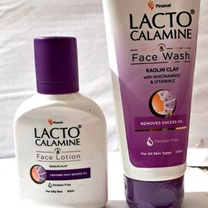 LACTO CALAMINE FACE WASH AND LOTION