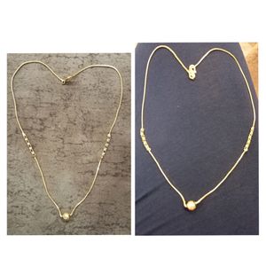 2 Golden Short Mangalsutra