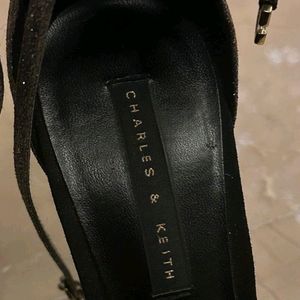 Charles & Keith Glitter Heels