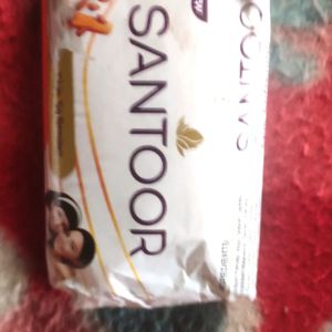 Santoor Soap, Pack -2, Only New