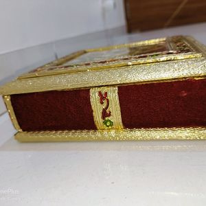 Traditional Gold Plated Dry Fruits Box