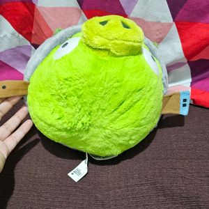 Angry Birds Corporal Pig Stone Helmet Plush