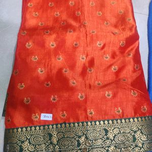 Orange Saree For Women....