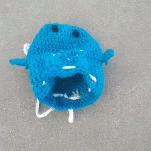 Crochet Whale 🐳 Charm And 👝