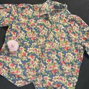 Floral Print Shirt