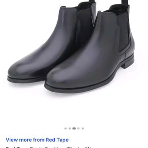 Redtape Chelsea Real Leather Boots/Shoes