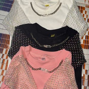 Baby Rhinestone Top