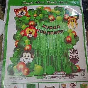 Birthday decoration Jungle Theme