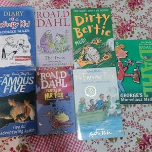 Combo Books -Famous Five, Roald Dahl And More