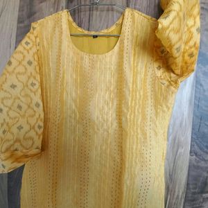 Yellow Kurti