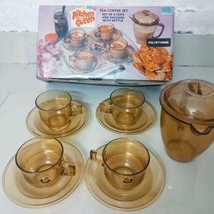 Polystyrene Tea-Coffee Set