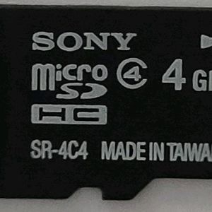 Sony 4 GB SD Card