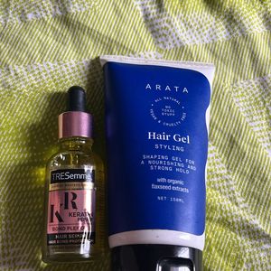 Hair Gel And Serum