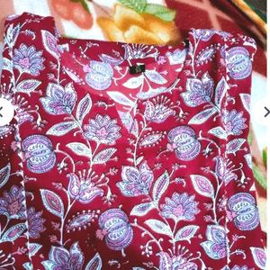 Beautiful Floral Printed 🌺 Kurti