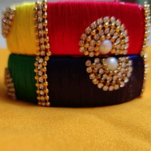 Silk Thread Bangles