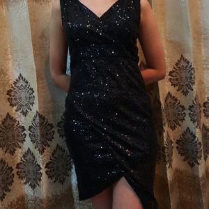 Black Sequinn Dress