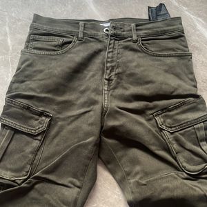 Men’s Denim Cargo Jeans