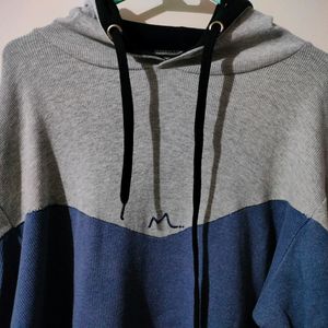 Colour Blocked Hoodie