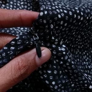 Myntra Bought Black Printed Jumpsuit