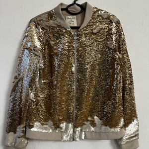 SEQUIN TWO SIDE JACKET