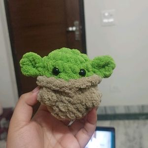 Baby Yoda Crochet Toy