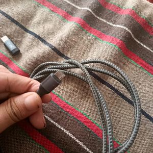 Boat Usb+Typec Charging Cable