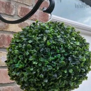 Artificial Eucalyptus Boxwood Topiary Grass Ball