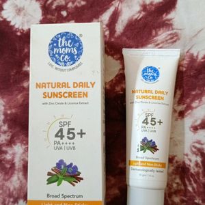 The Moms Co Natural Daily Sunscreen SPF 45+ PA++++