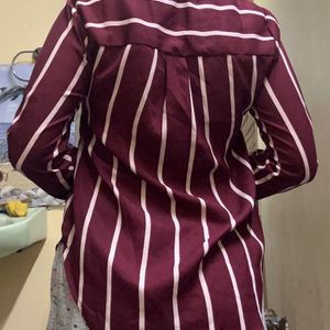 Maroon Full sleeve Top