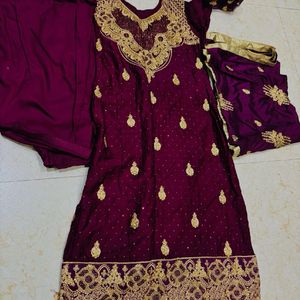 Marun Festive Kurta Set