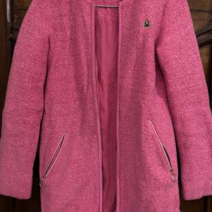 Rose Pink  Benetton Coat