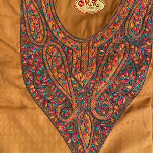 Unstitched Kashmiri Work Suit