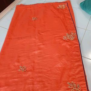 Designated Saree With Stitched Blouse