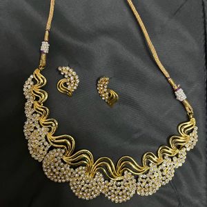 Women Necklace Wtih Earrings