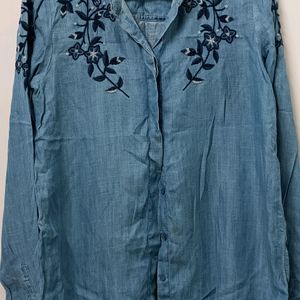 Espirit EDC Denim Shirt- Women