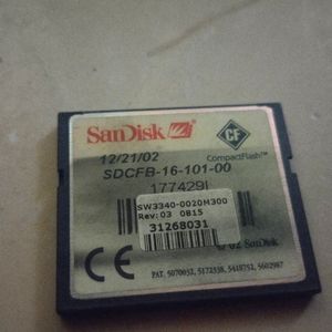 SANDISK  COMPACT FLASH 64M