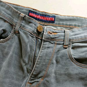 Mens Charcoal Jeans