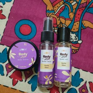 Plum Body Care Range Trial Pack Combo