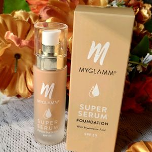 🆕MyGlamm Super Serum Foundation - 401W Toffee