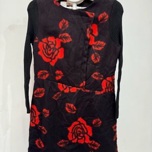 Ladies Flower Printed Top M